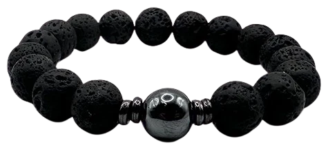 Lavastein-Armband „Lava Classic“