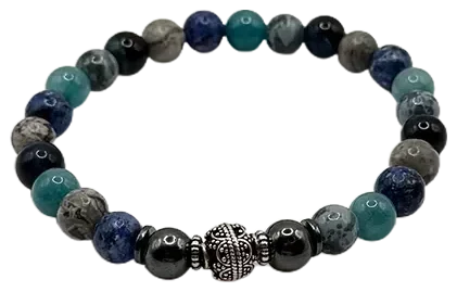 Perlenarmband „Green Grass“