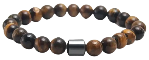 Perlenarmband „Tiger Wood“