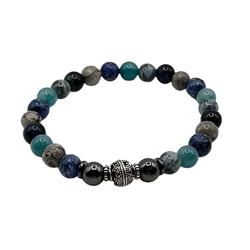 Perlenarmband „Green Grass“