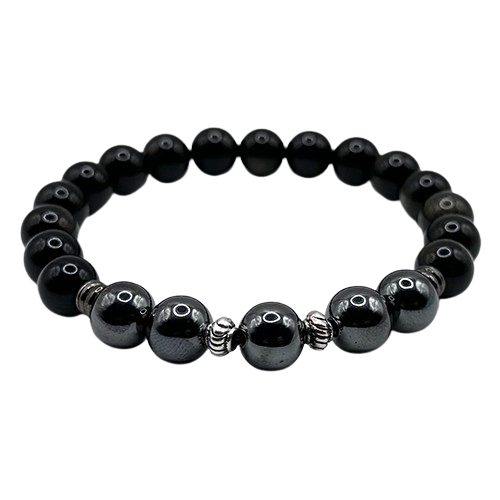 Perlenarmband "Silverbird"