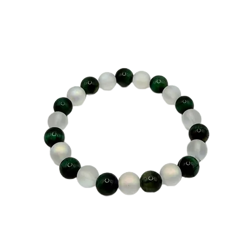 Perlenarmband GreenMoon